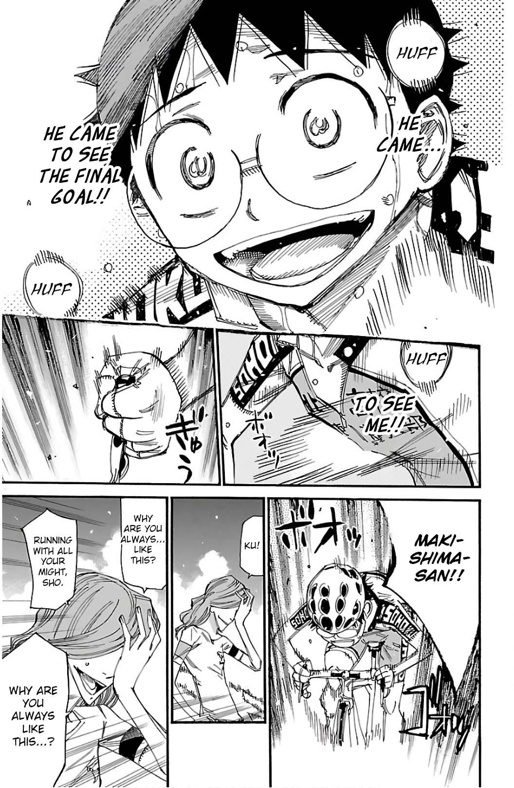 Yowamushi Pedal Chap 534 - Next Chap 535