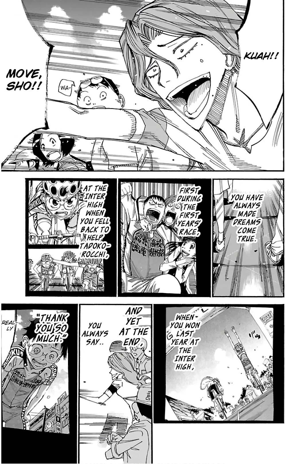 Yowamushi Pedal Chap 534 - Next Chap 535