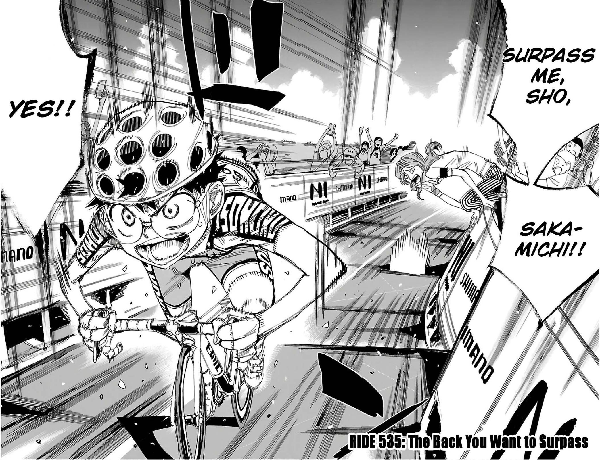 Yowamushi Pedal Chap 535 - Next Chap 536