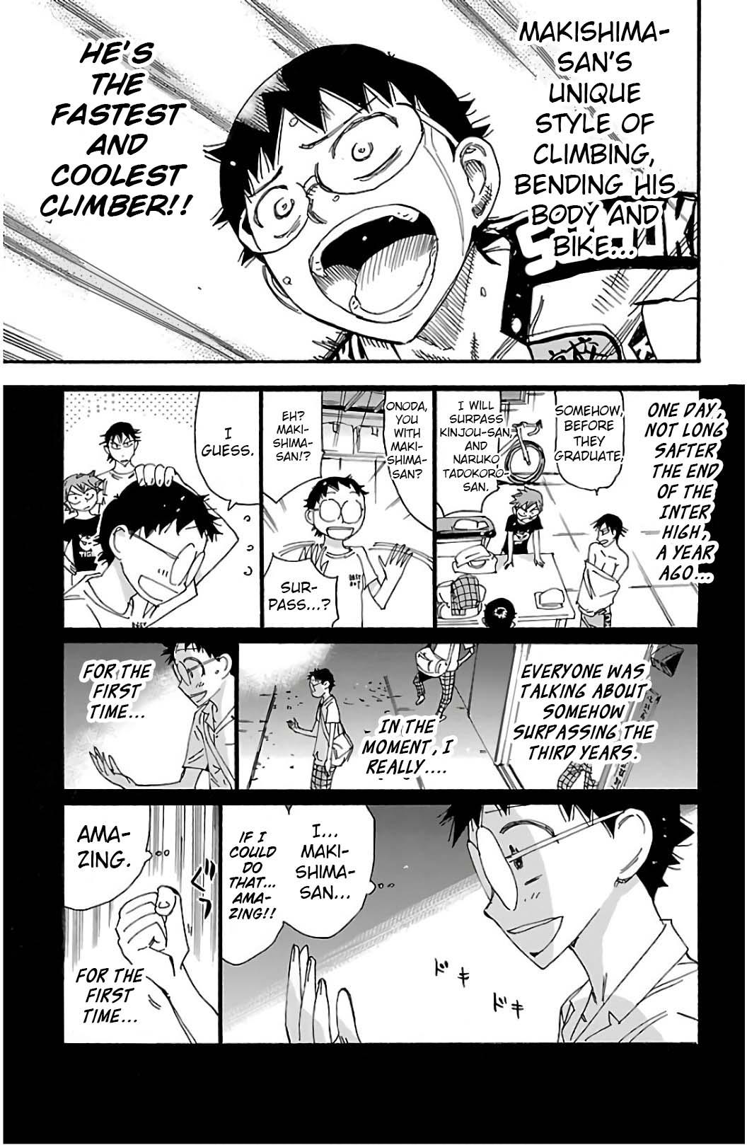 Yowamushi Pedal Chap 535 - Next Chap 536