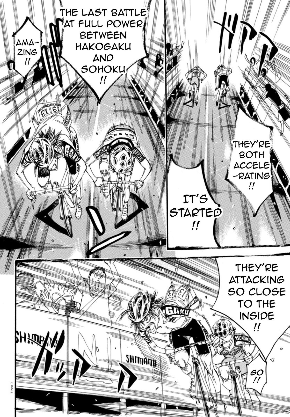 Yowamushi Pedal Chap 536 - Next Chap 537