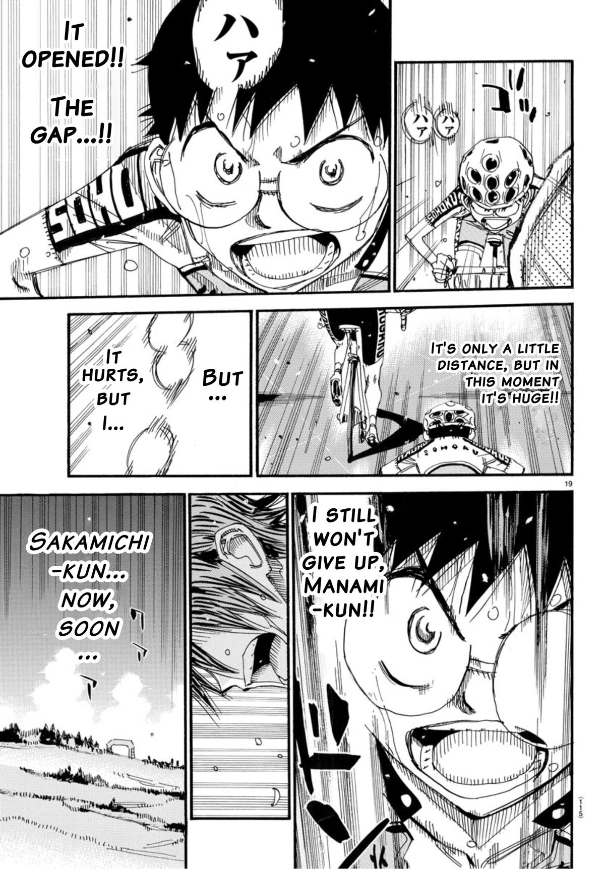 Yowamushi Pedal Chap 538 - Next Chap 539
