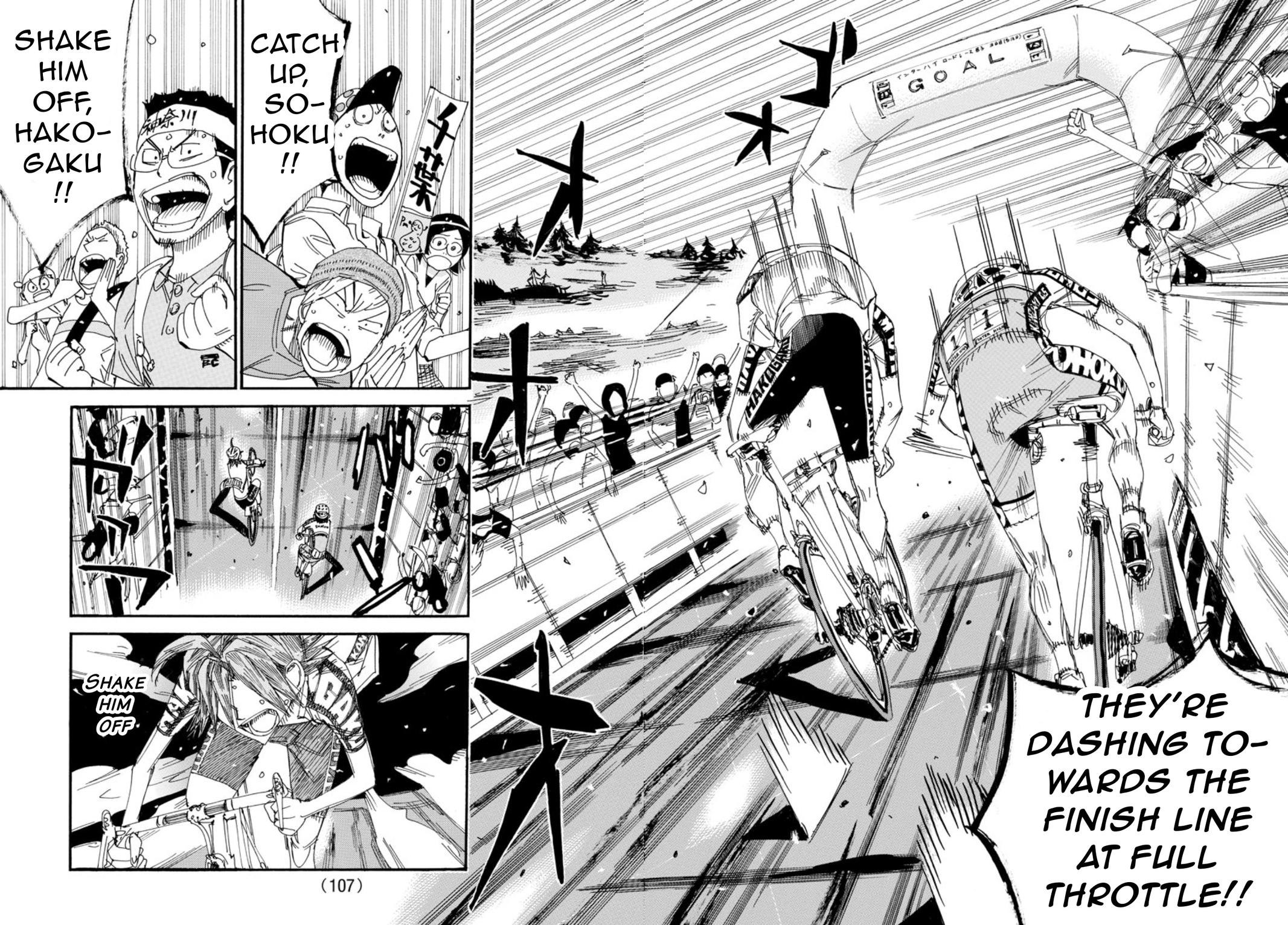 Yowamushi Pedal Chap 539 - Next Chap 540