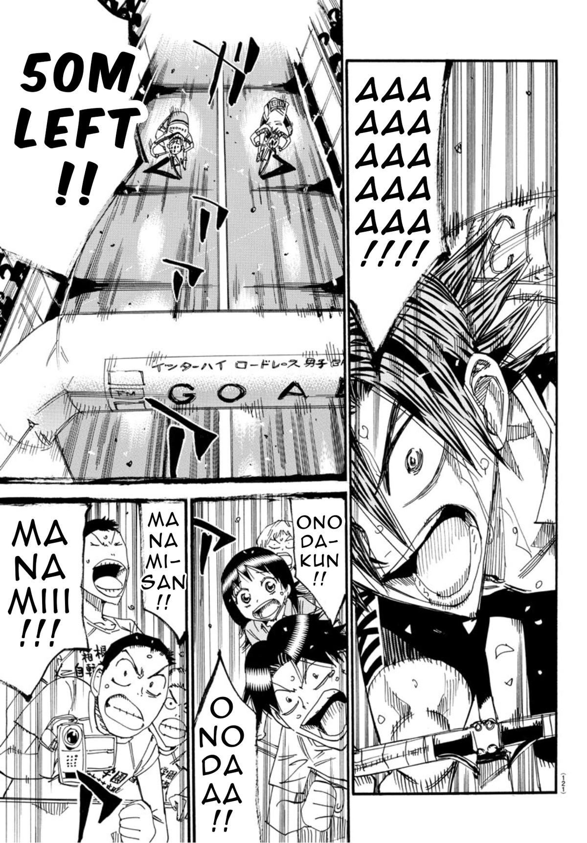 Yowamushi Pedal Chap 539 - Next Chap 540