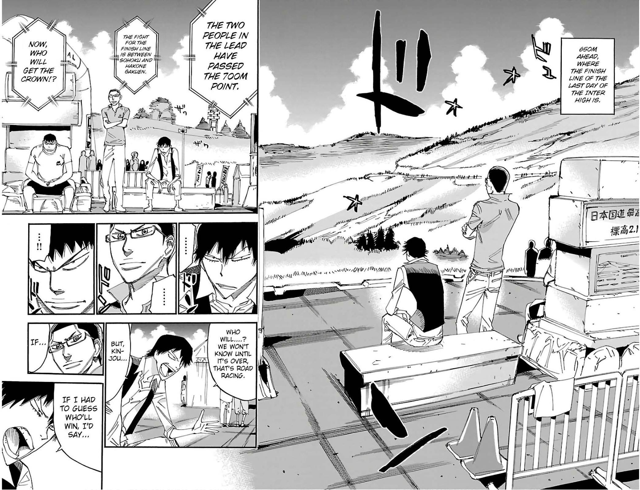 Yowamushi Pedal Chap 530 - Next Chap 531