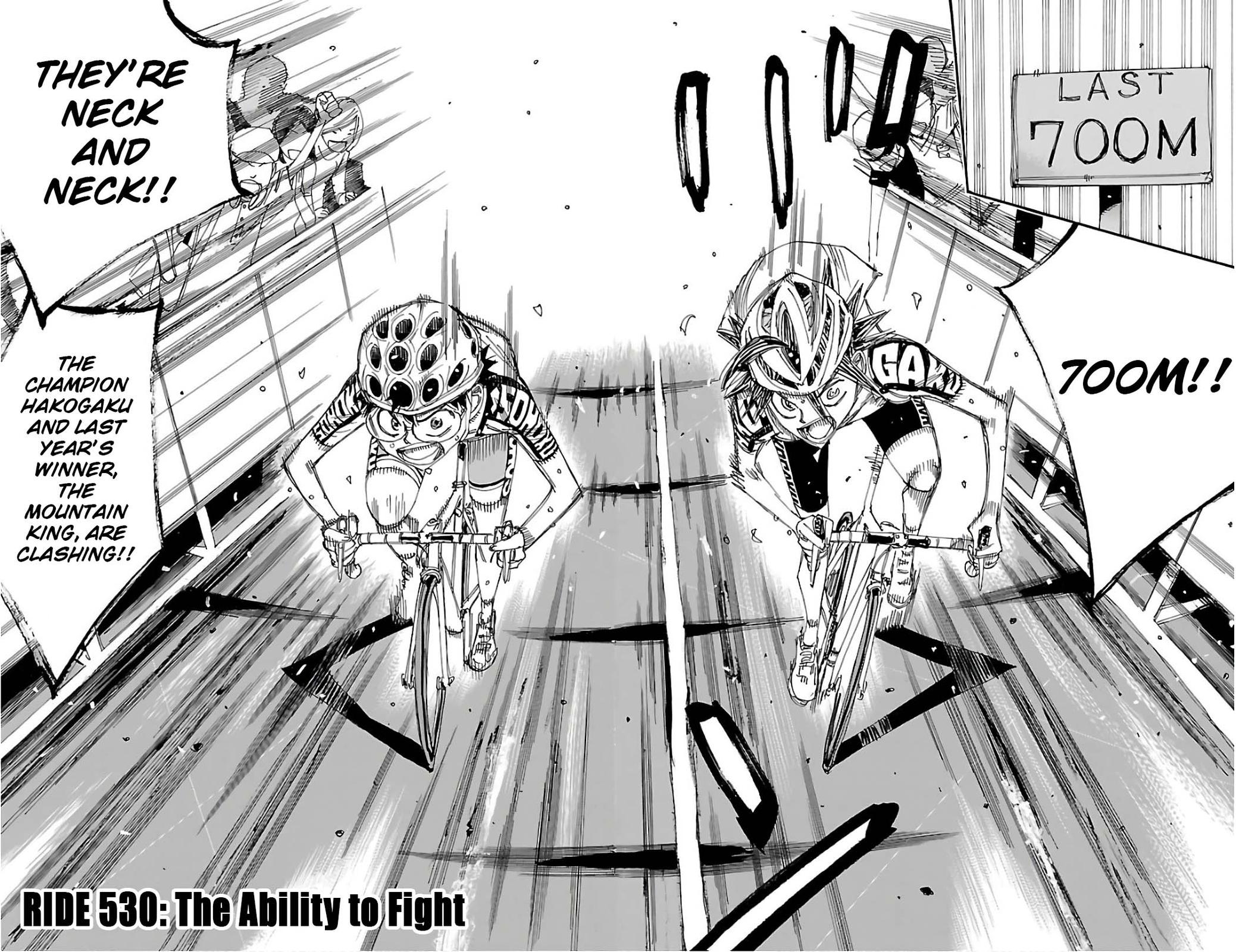 Yowamushi Pedal Chap 530 - Next Chap 531