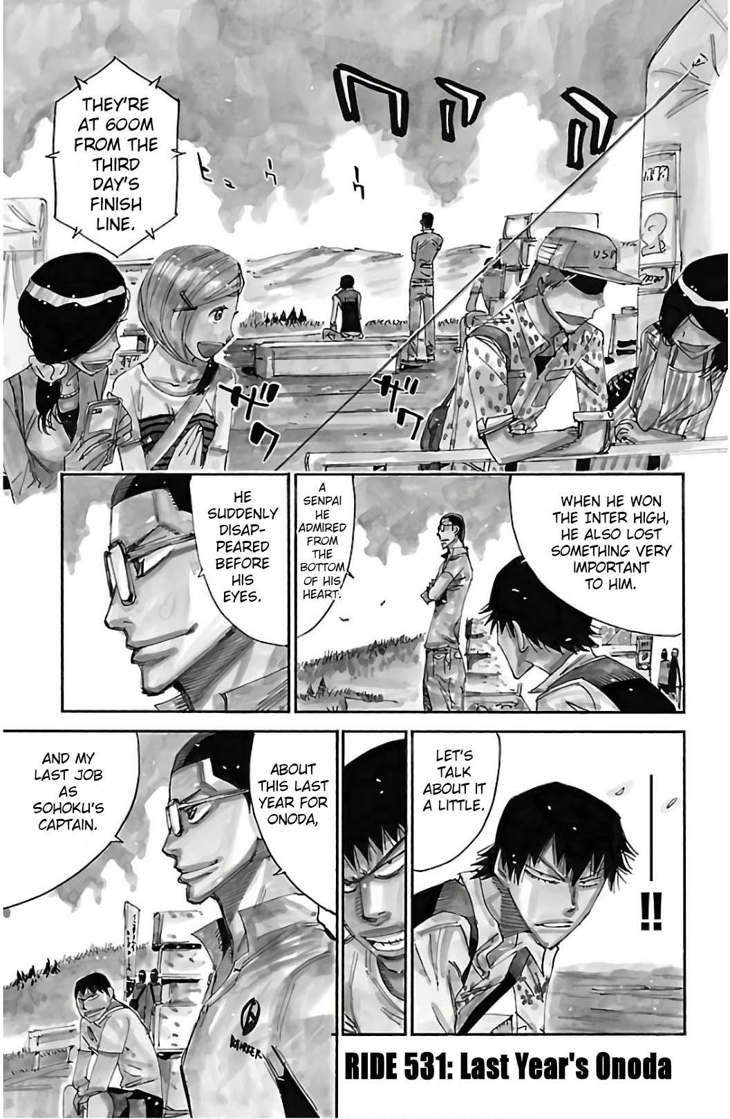 Yowamushi Pedal Chap 531 - Next Chap 532