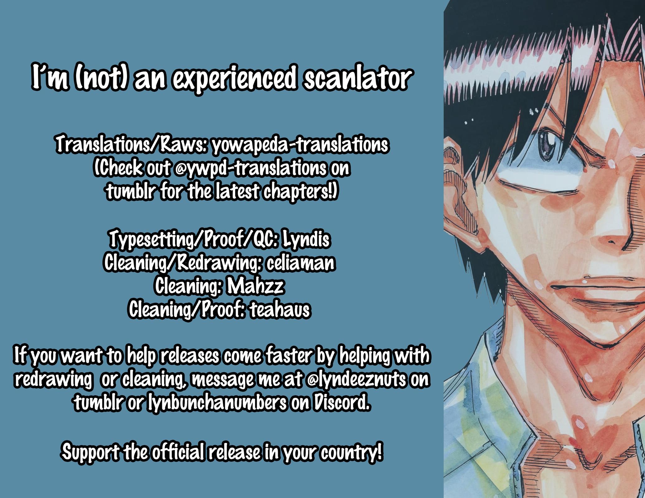 Yowamushi Pedal Chap 531 - Next Chap 532