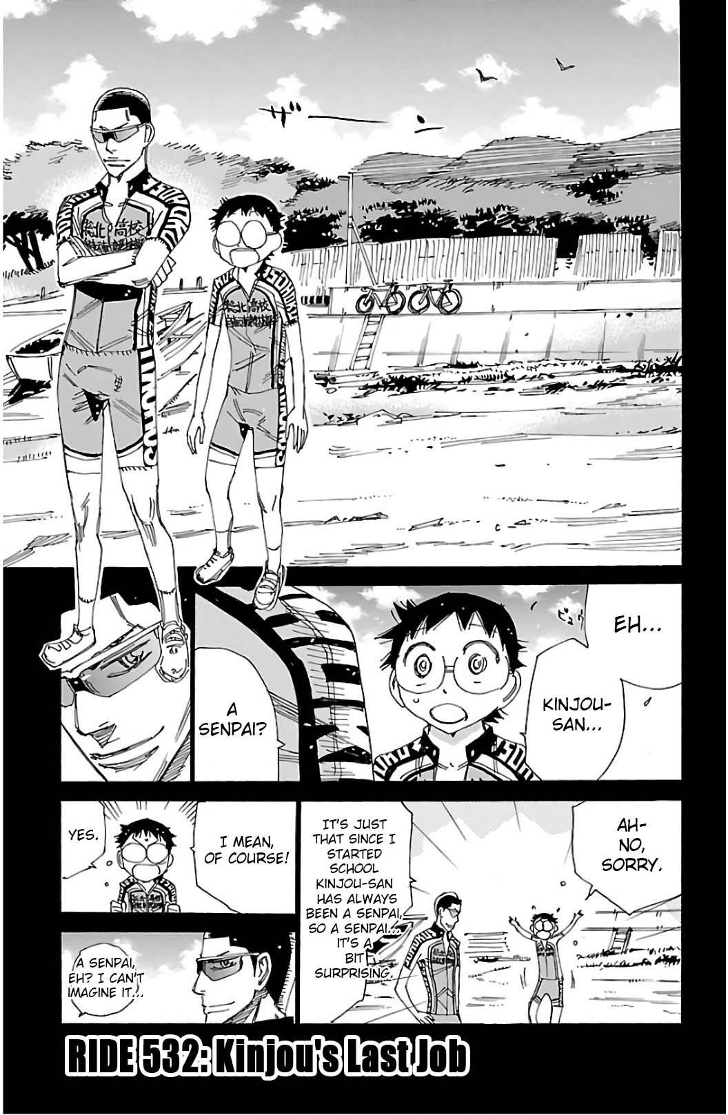 Yowamushi Pedal Chap 532 - Next Chap 533
