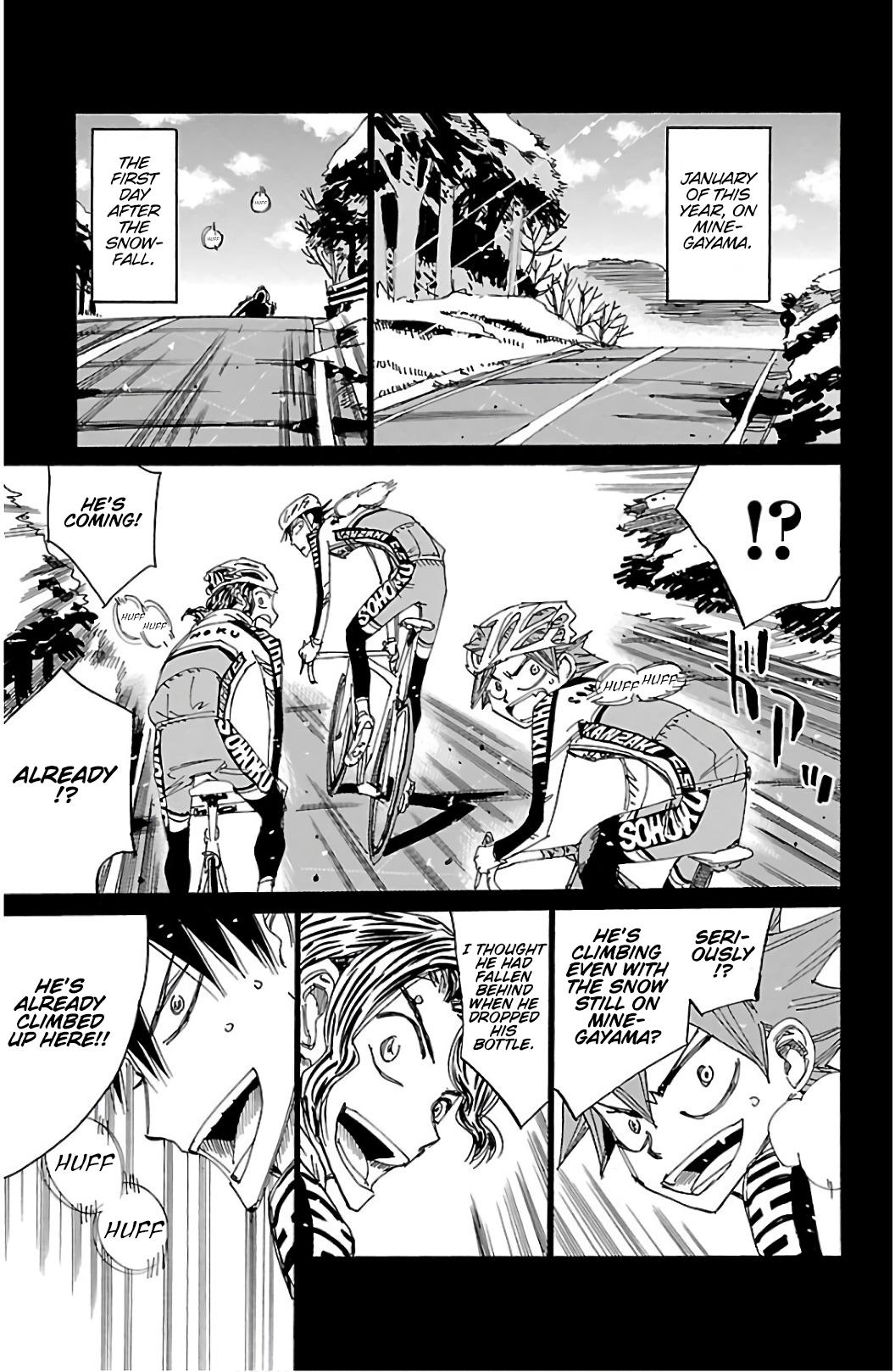 Yowamushi Pedal Chap 533 - Next Chap 534