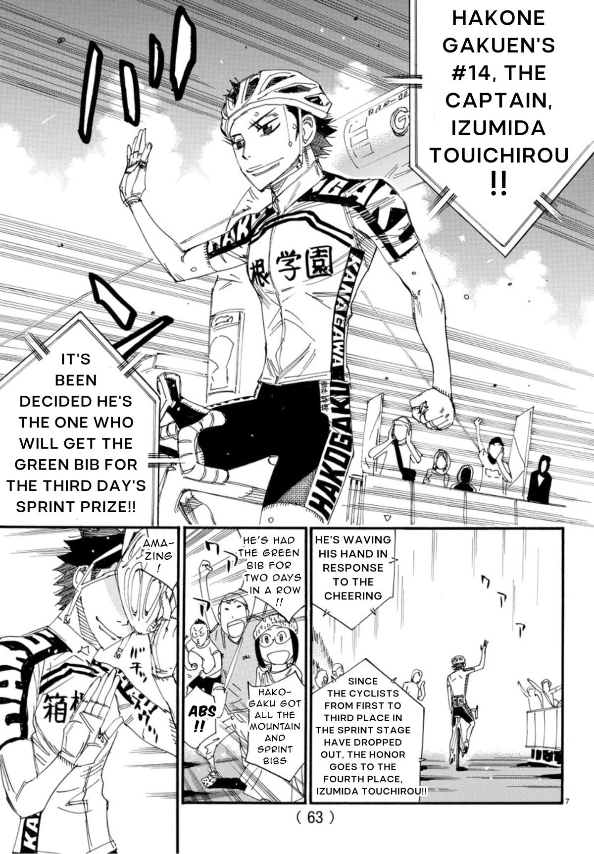 Yowamushi Pedal Chap 544 - Next Chap 545
