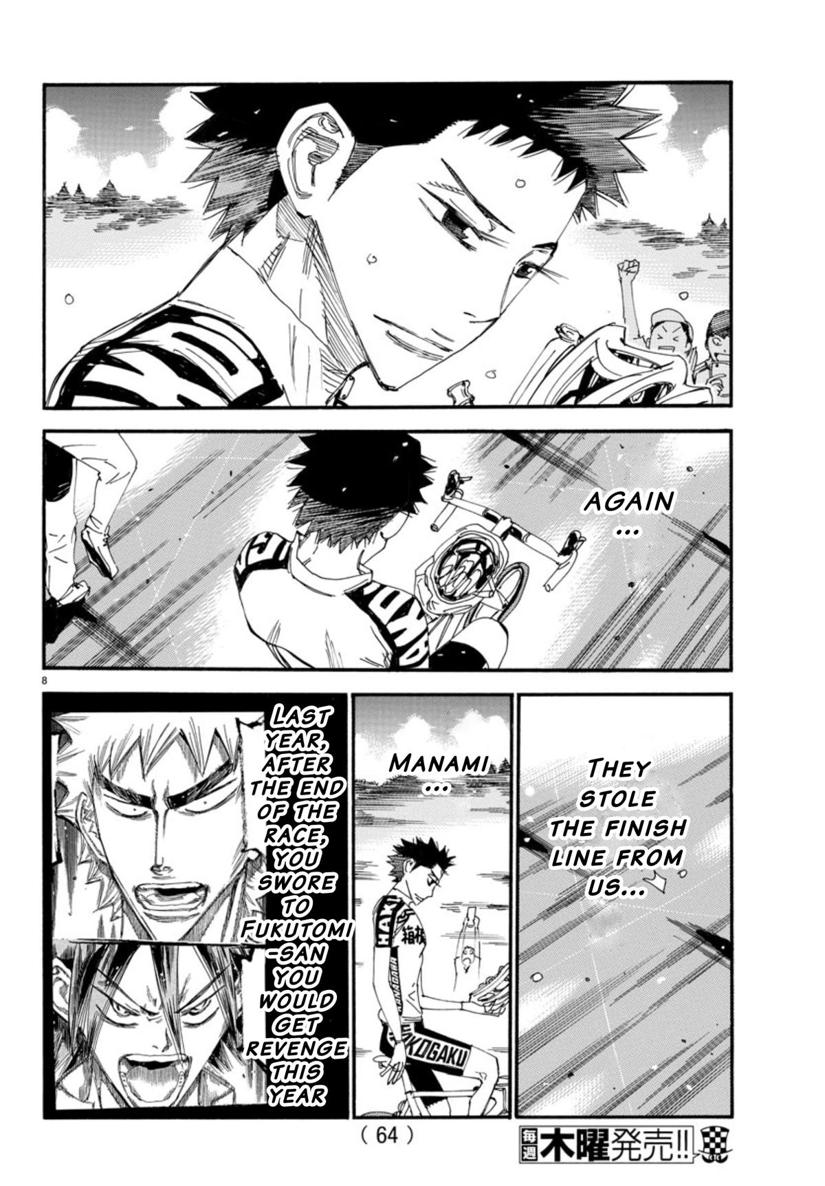 Yowamushi Pedal Chap 544 - Next Chap 545
