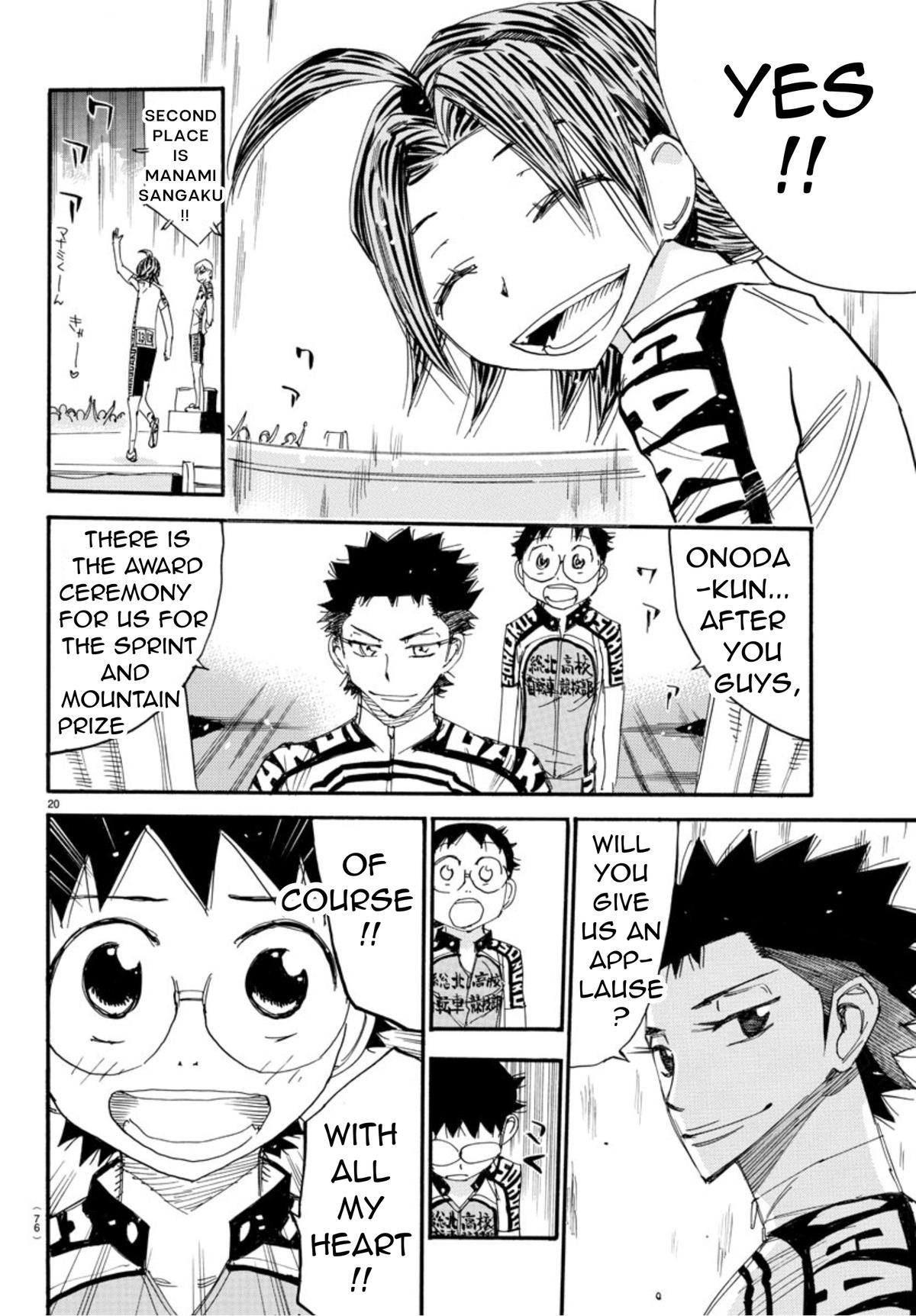 Yowamushi Pedal Chap 544 - Next Chap 545