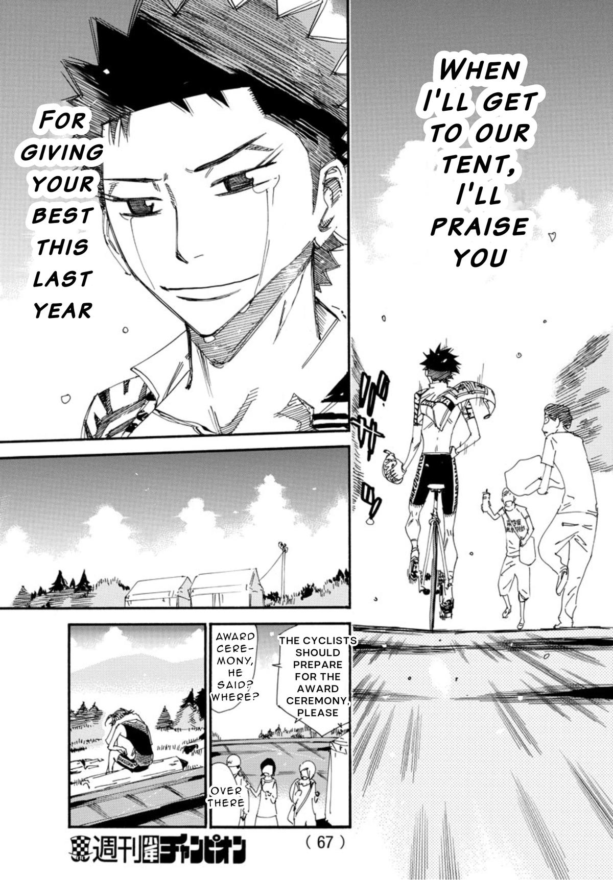 Yowamushi Pedal Chap 544 - Next Chap 545