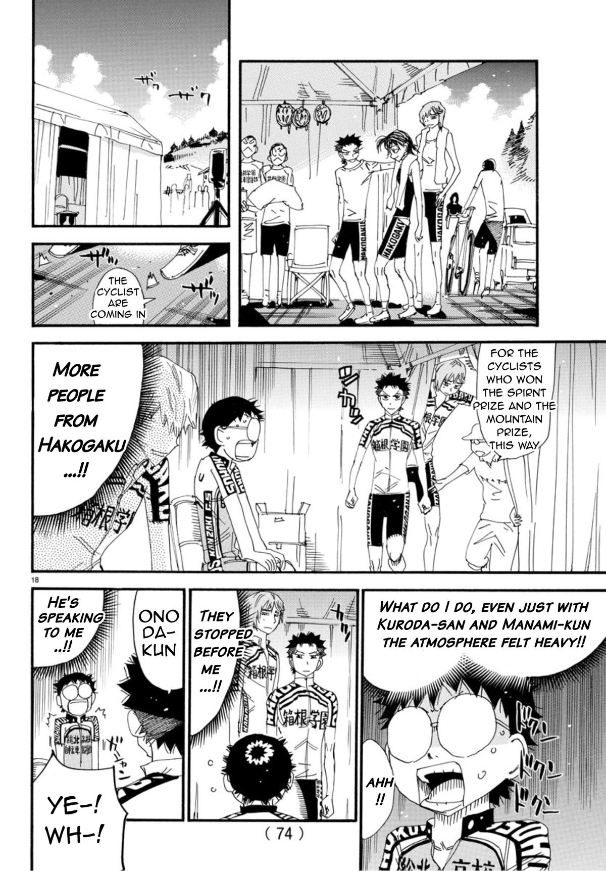 Yowamushi Pedal Chap 544 - Next Chap 545