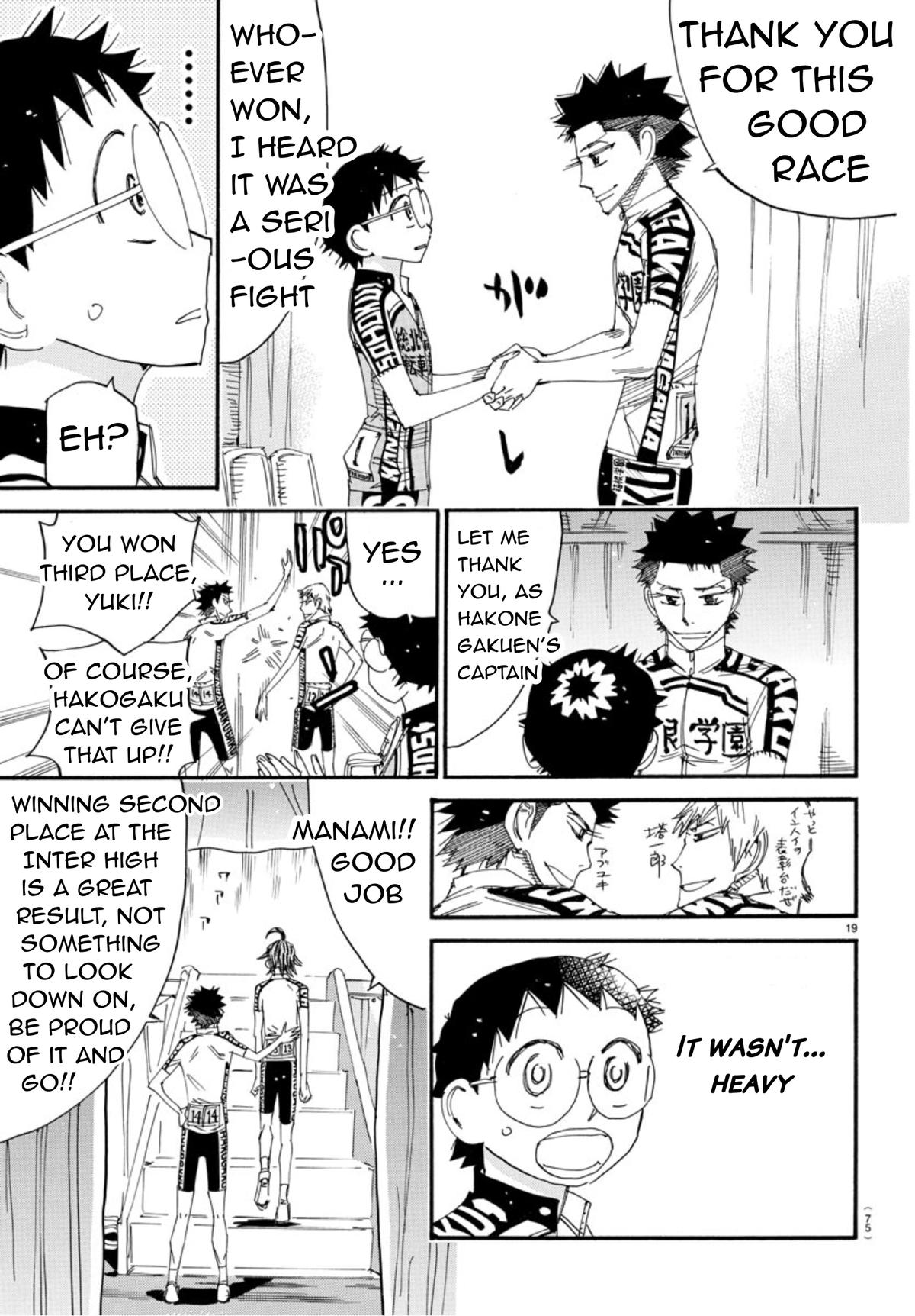 Yowamushi Pedal Chap 544 - Next Chap 545