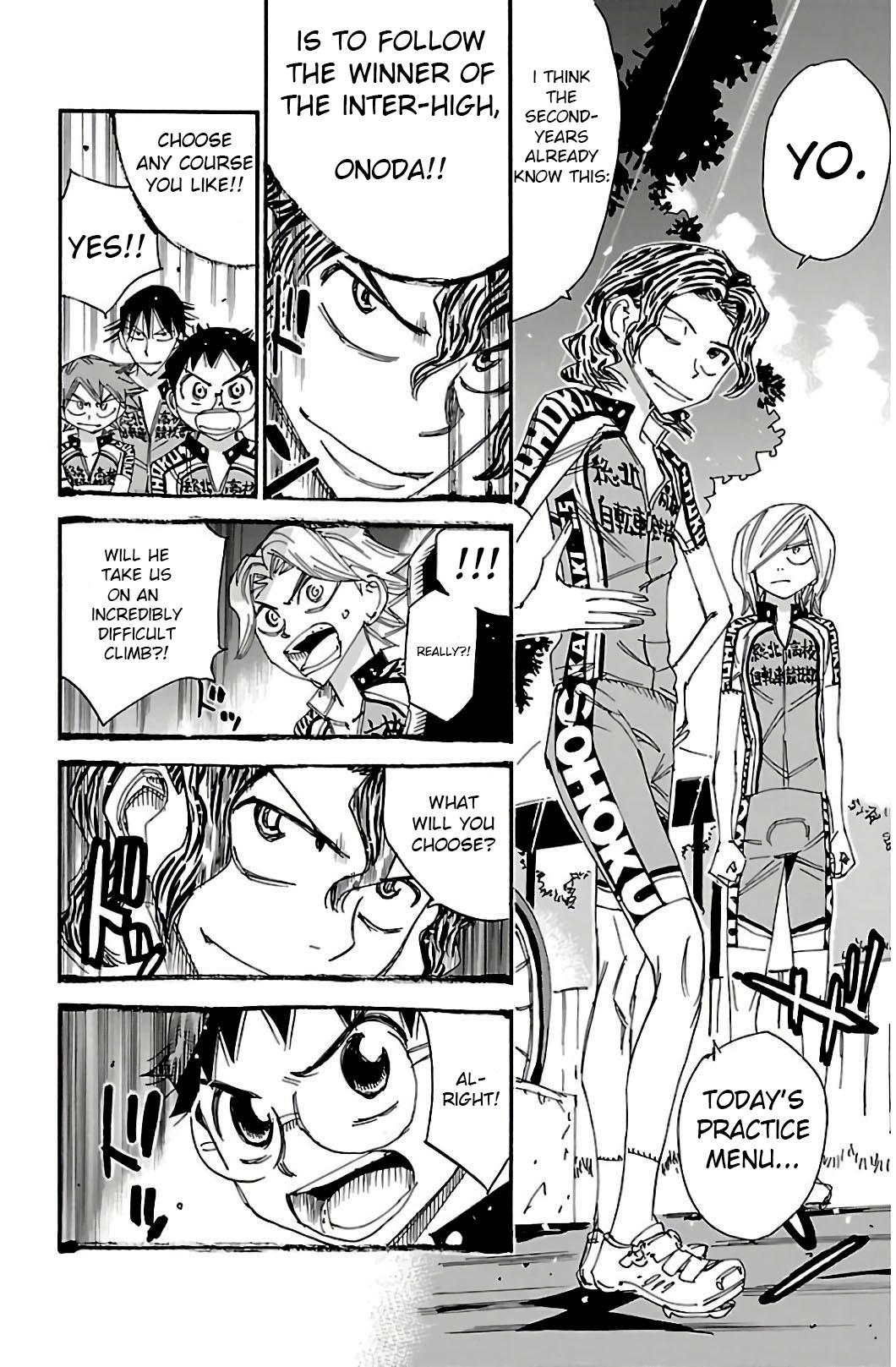Yowamushi Pedal Chap 545 - Next Chap 546