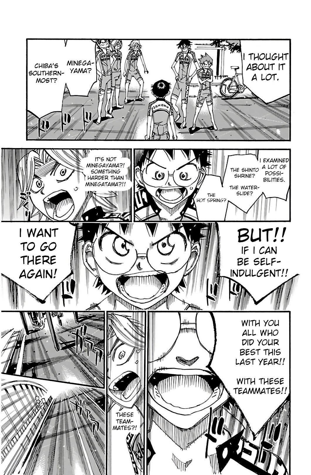 Yowamushi Pedal Chap 545 - Next Chap 546