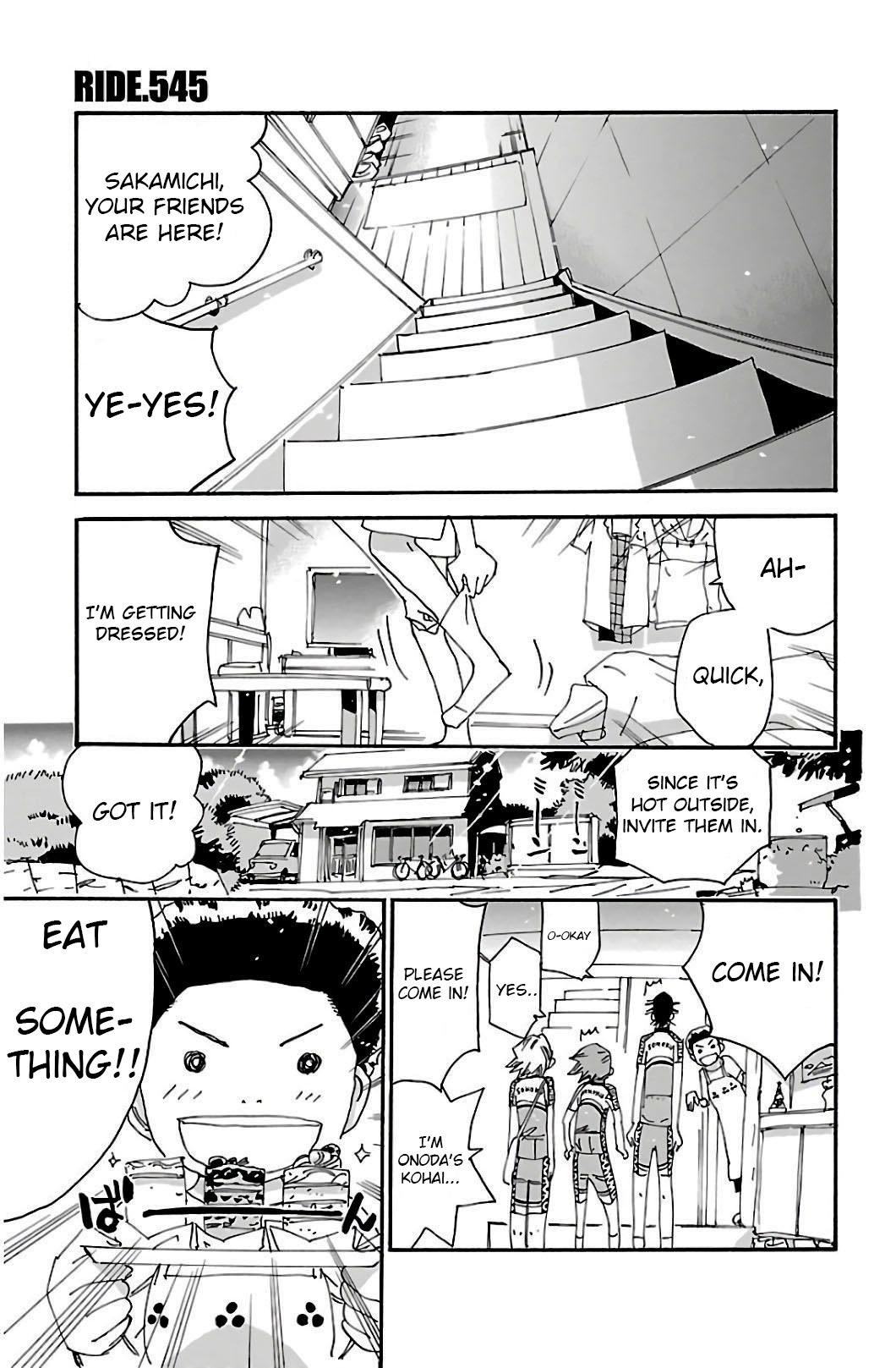 Yowamushi Pedal Chap 545 - Next Chap 546