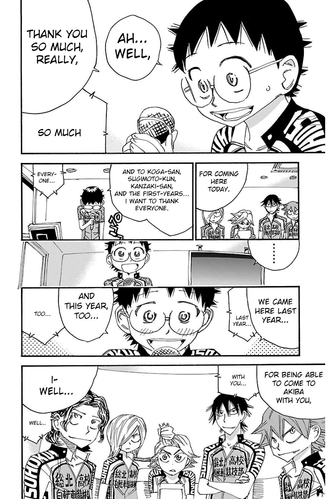 Yowamushi Pedal Chap 545 - Next Chap 546