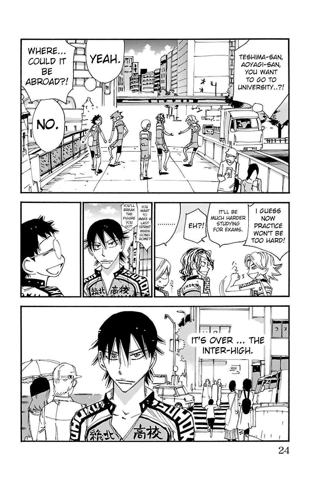 Yowamushi Pedal Chap 545 - Next Chap 546