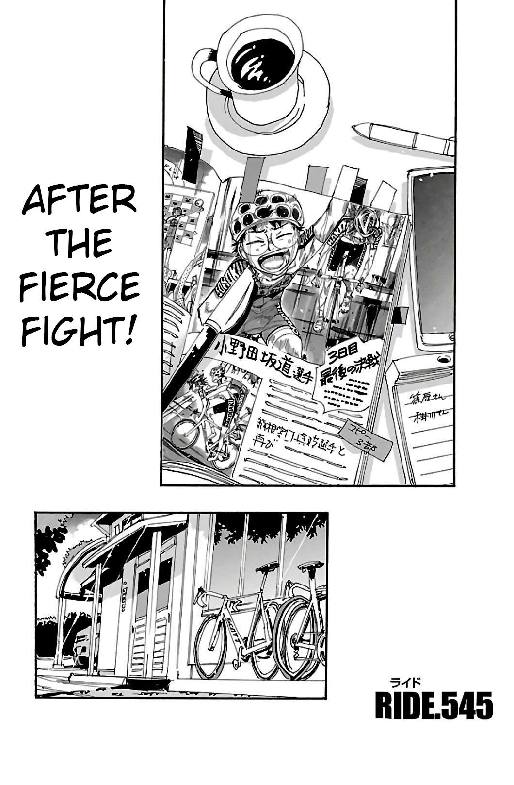 Yowamushi Pedal Chap 545 - Next Chap 546