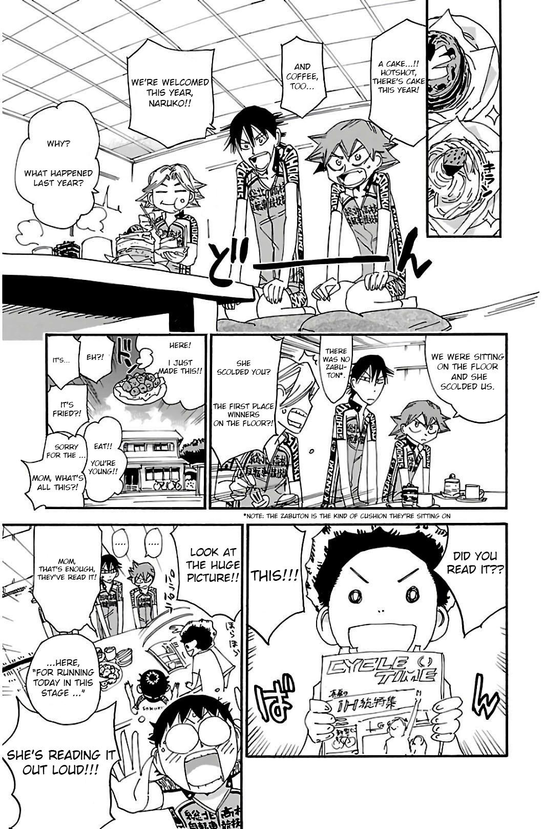Yowamushi Pedal Chap 545 - Next Chap 546