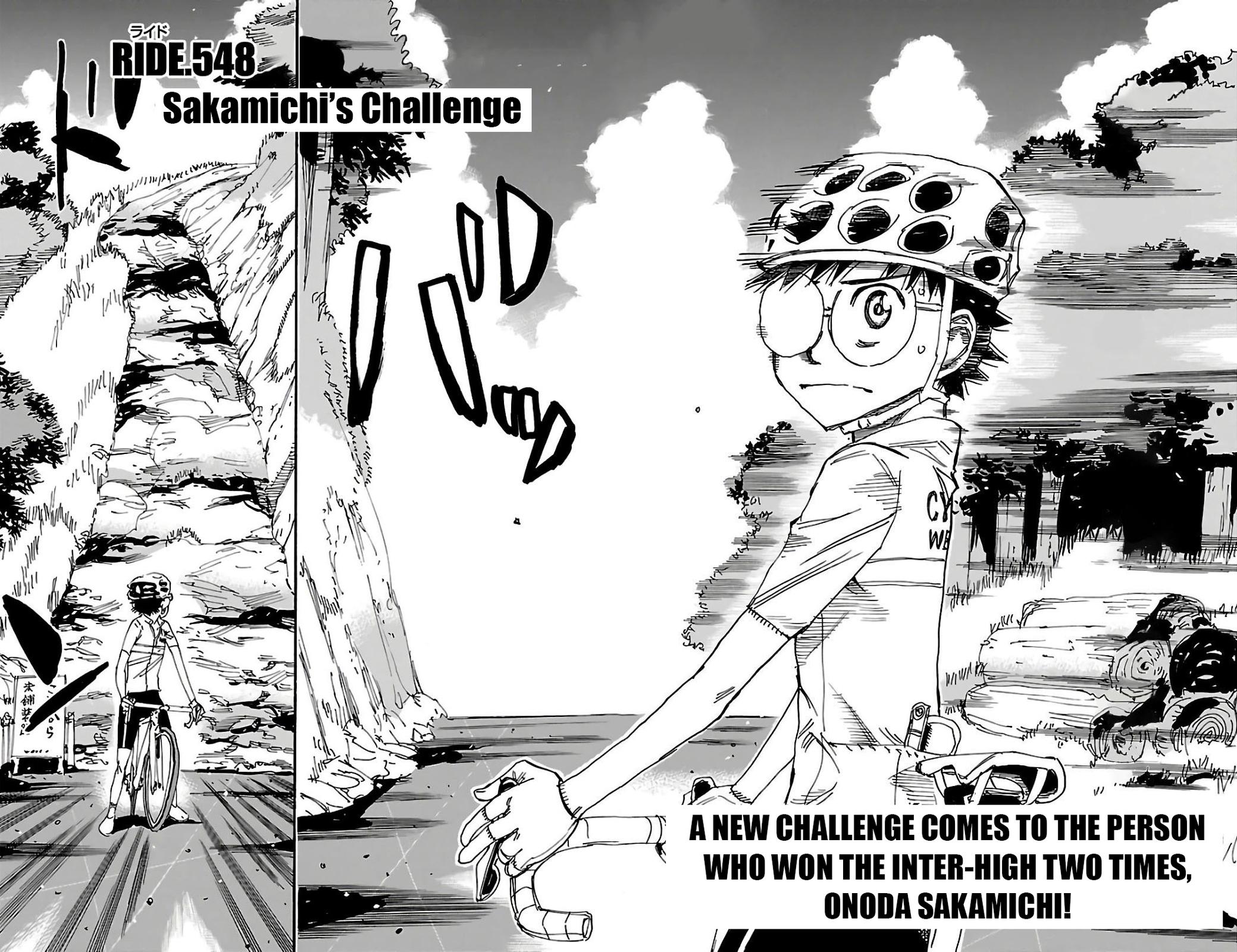 Yowamushi Pedal Chap 548 - Next Chap 549