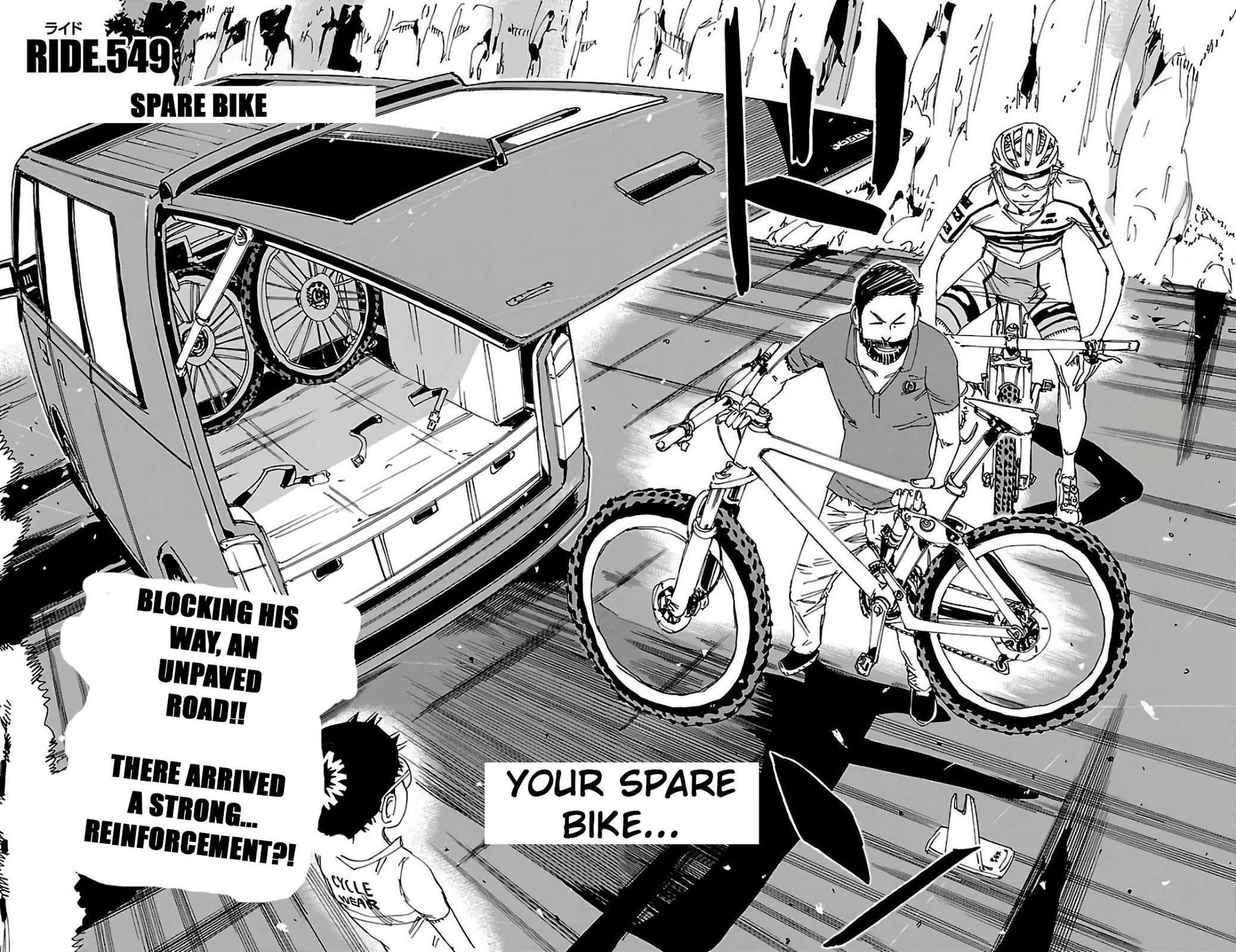 Yowamushi Pedal Chap 549 - Next Chap 550