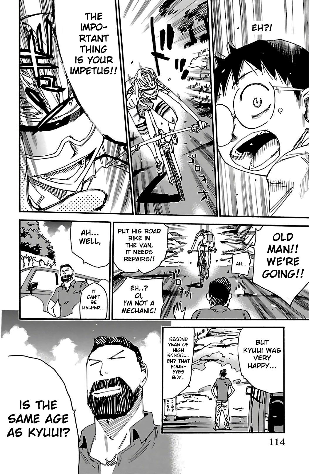 Yowamushi Pedal Chap 549 - Next Chap 550