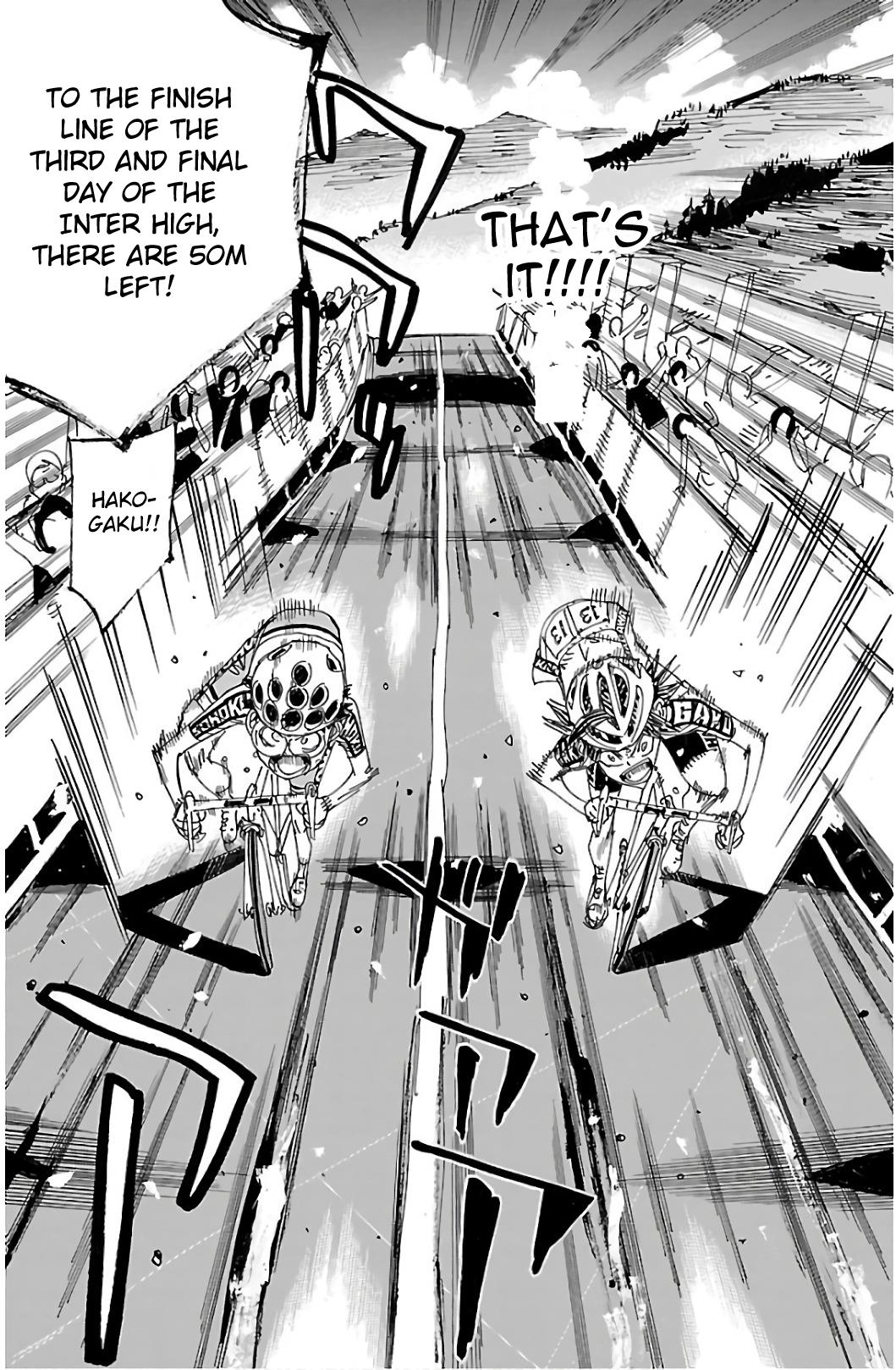 Yowamushi Pedal Chap 540 - Next Chap 541