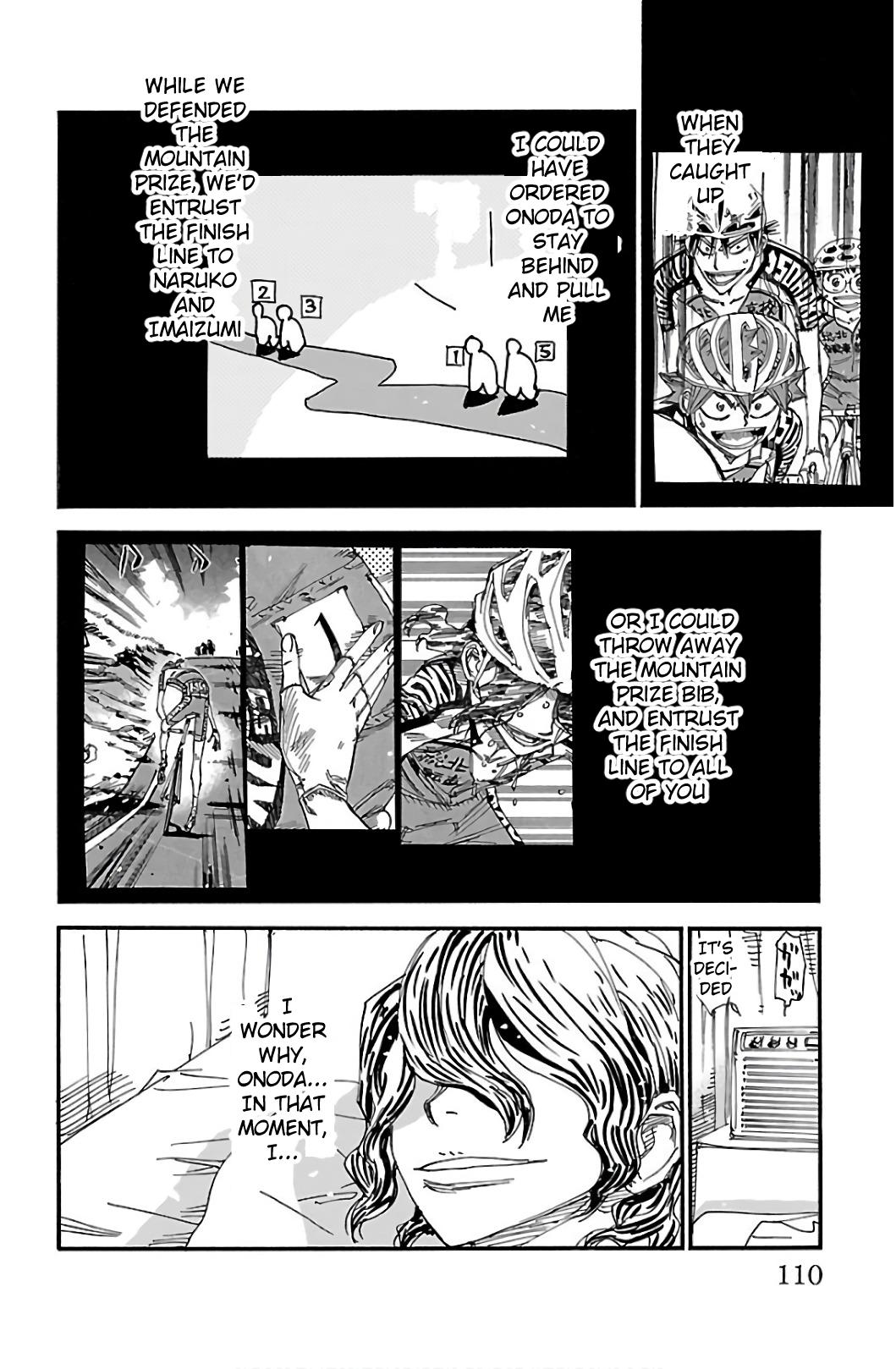 Yowamushi Pedal Chap 540 - Next Chap 541
