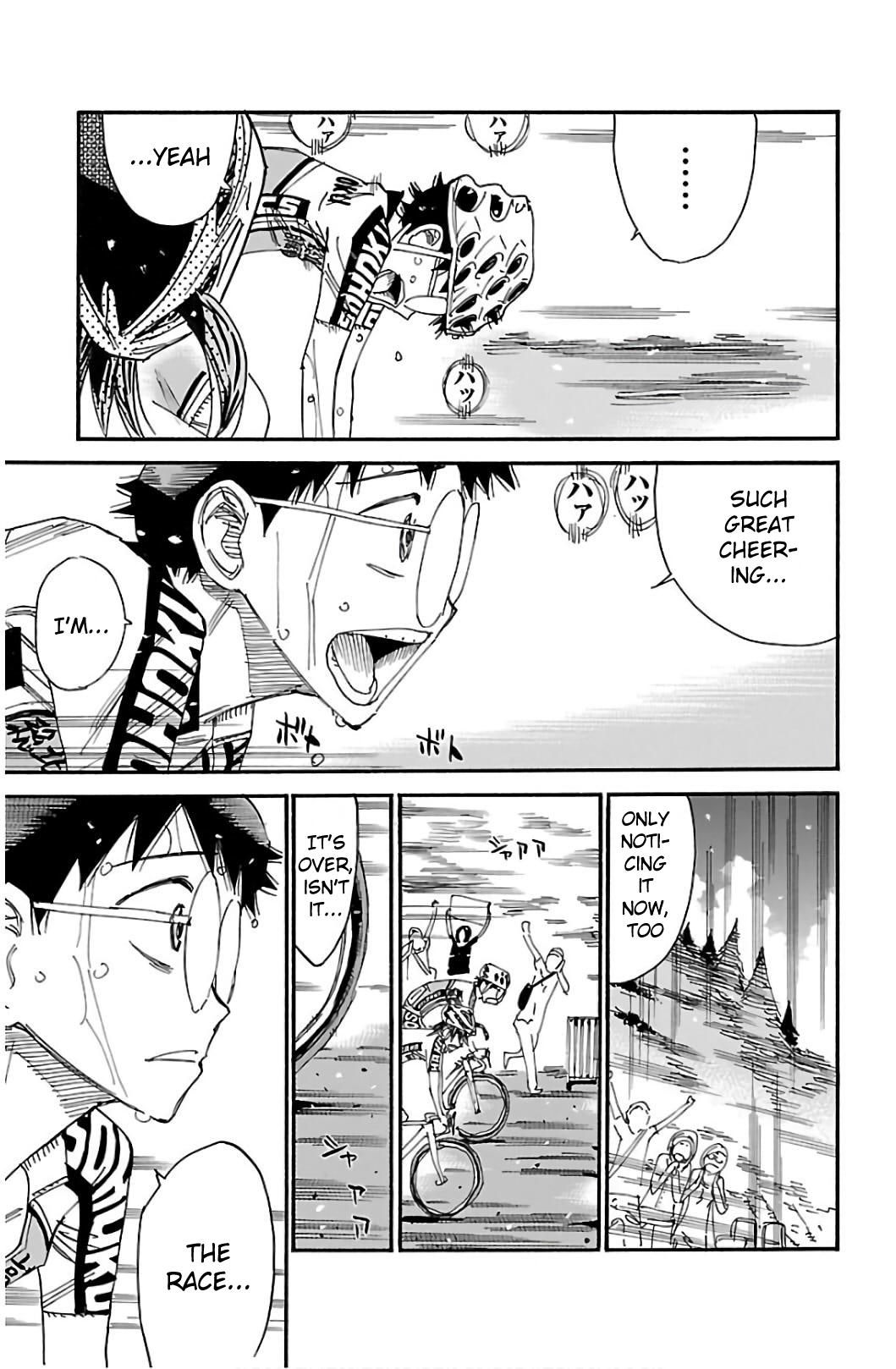 Yowamushi Pedal Chap 541 - Next Chap 542