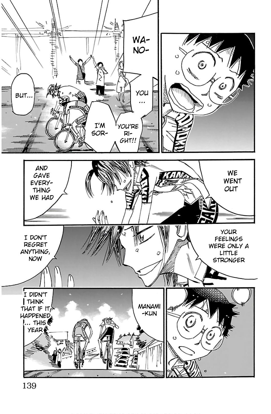 Yowamushi Pedal Chap 541 - Next Chap 542