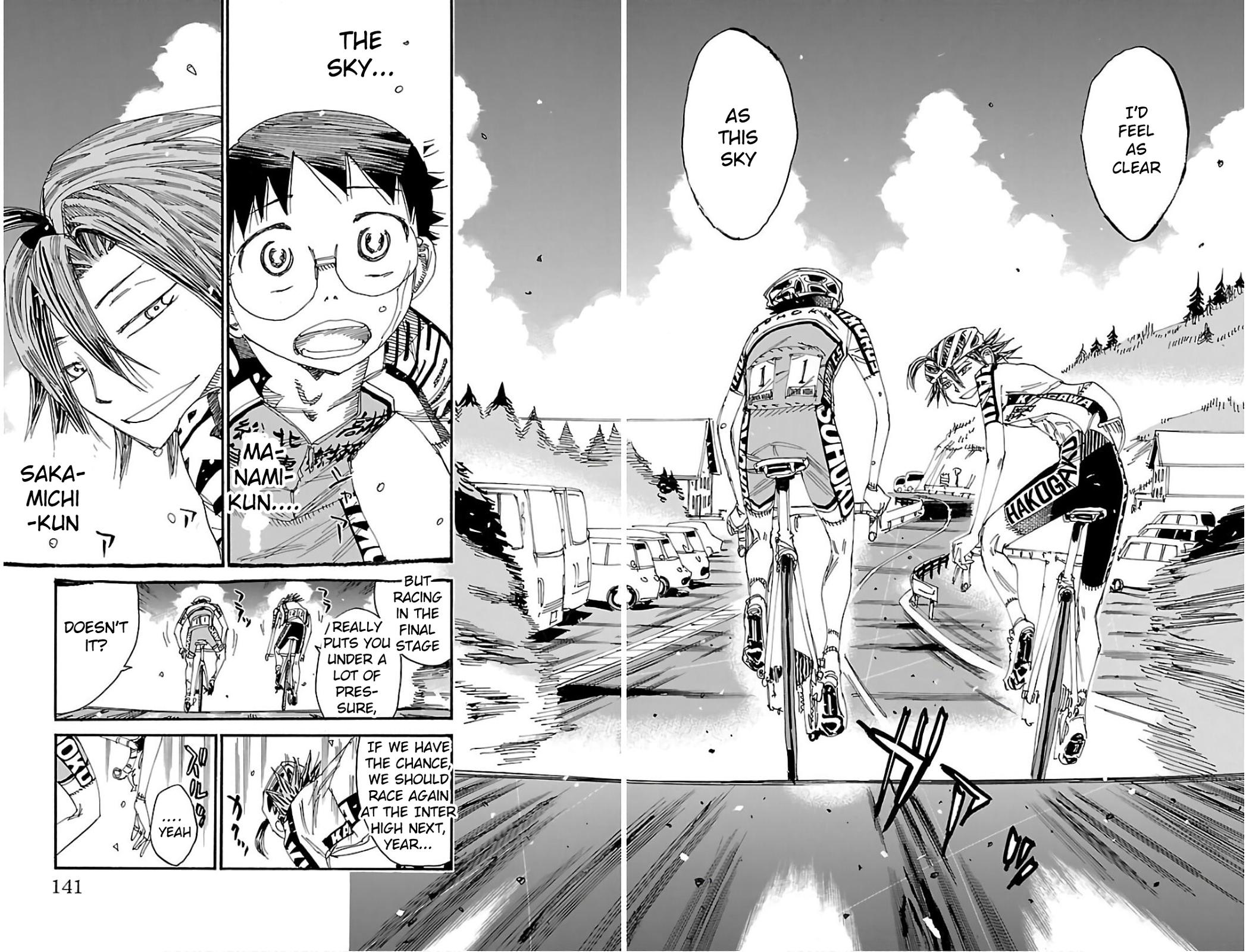 Yowamushi Pedal Chap 541 - Next Chap 542