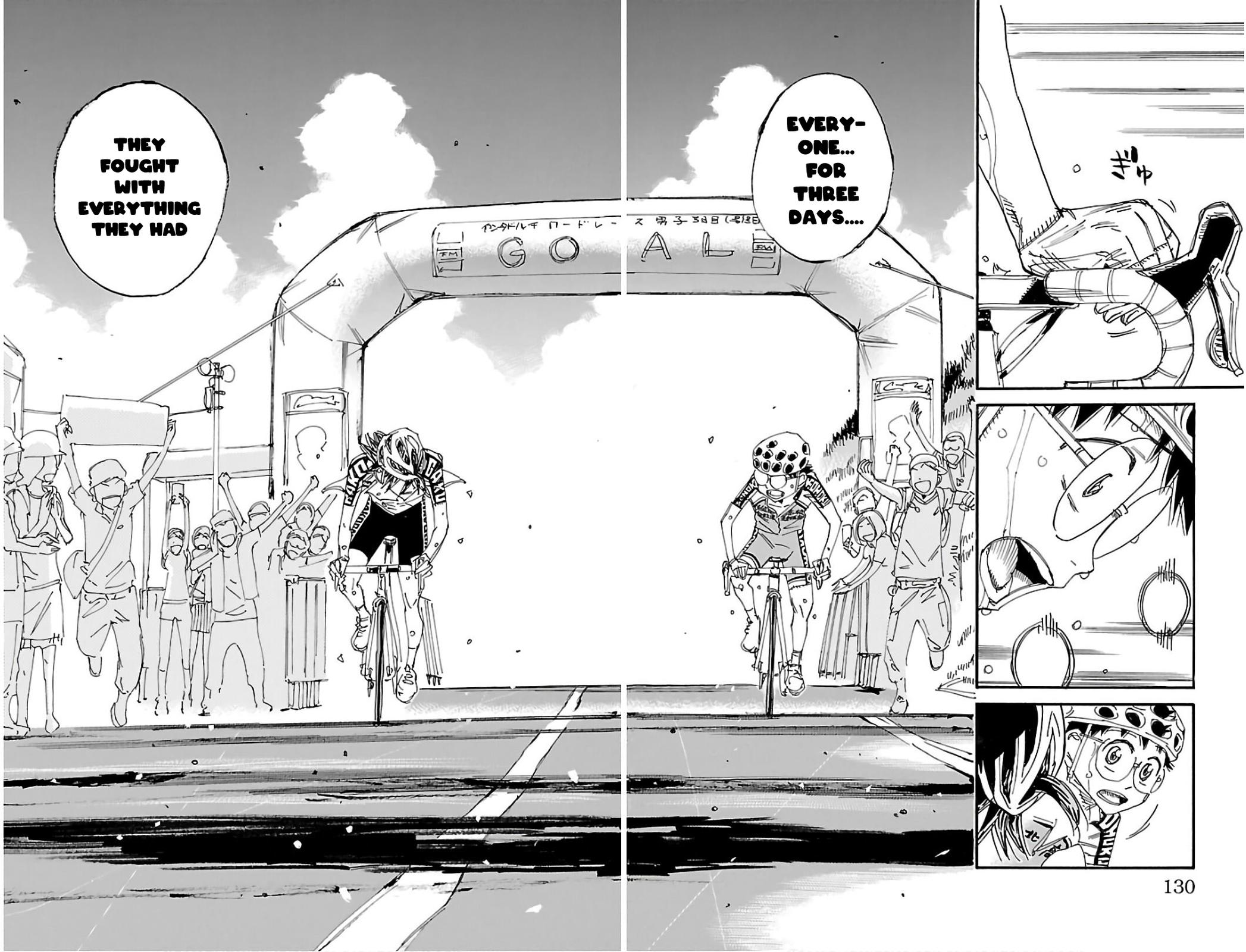 Yowamushi Pedal Chap 541 - Next Chap 542