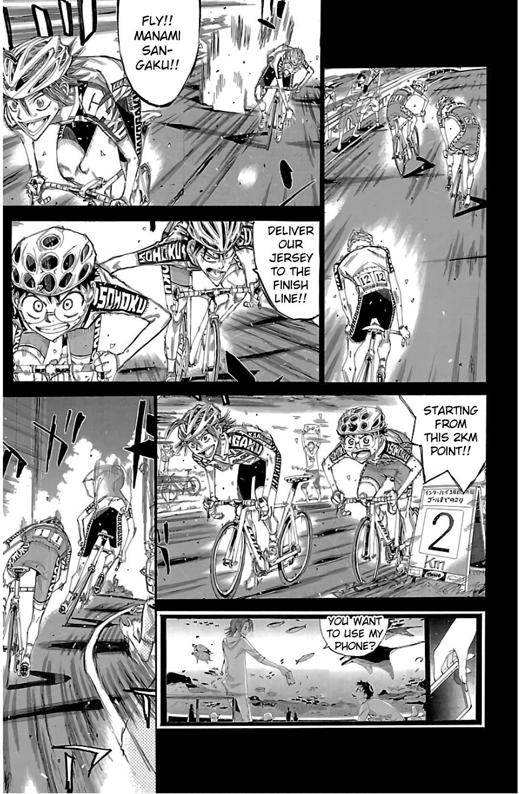 Yowamushi Pedal Chap 541 - Next Chap 542