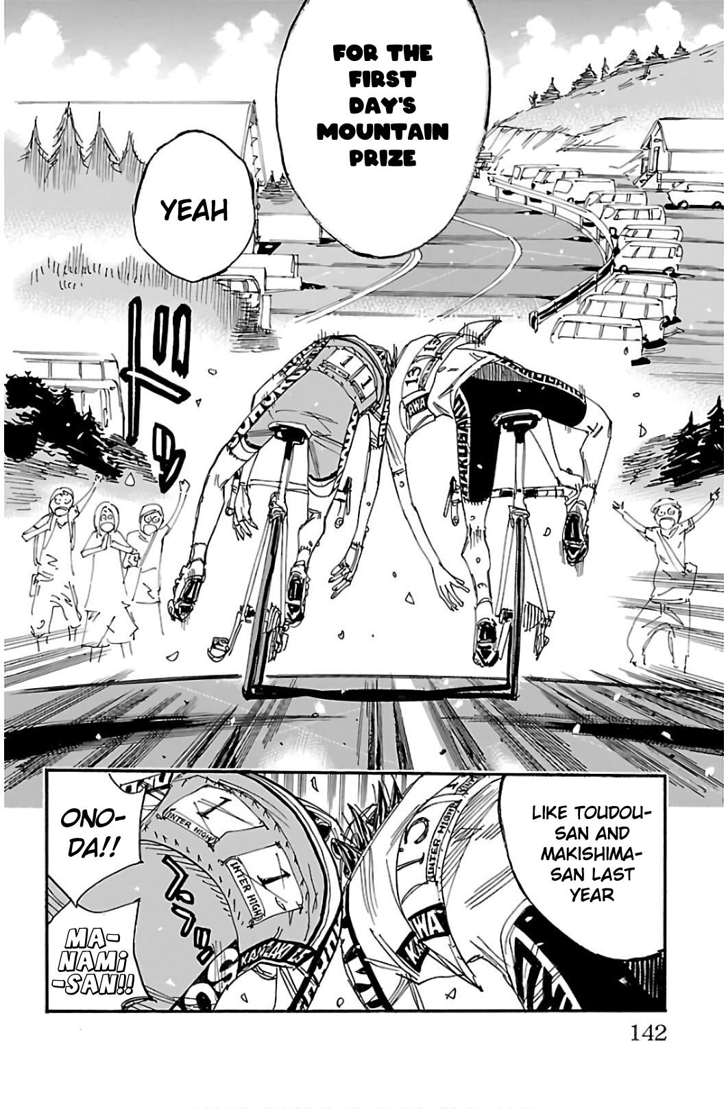 Yowamushi Pedal Chap 541 - Next Chap 542