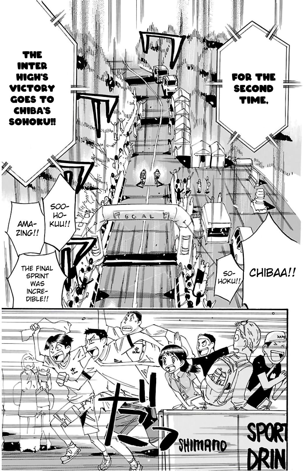 Yowamushi Pedal Chap 541 - Next Chap 542