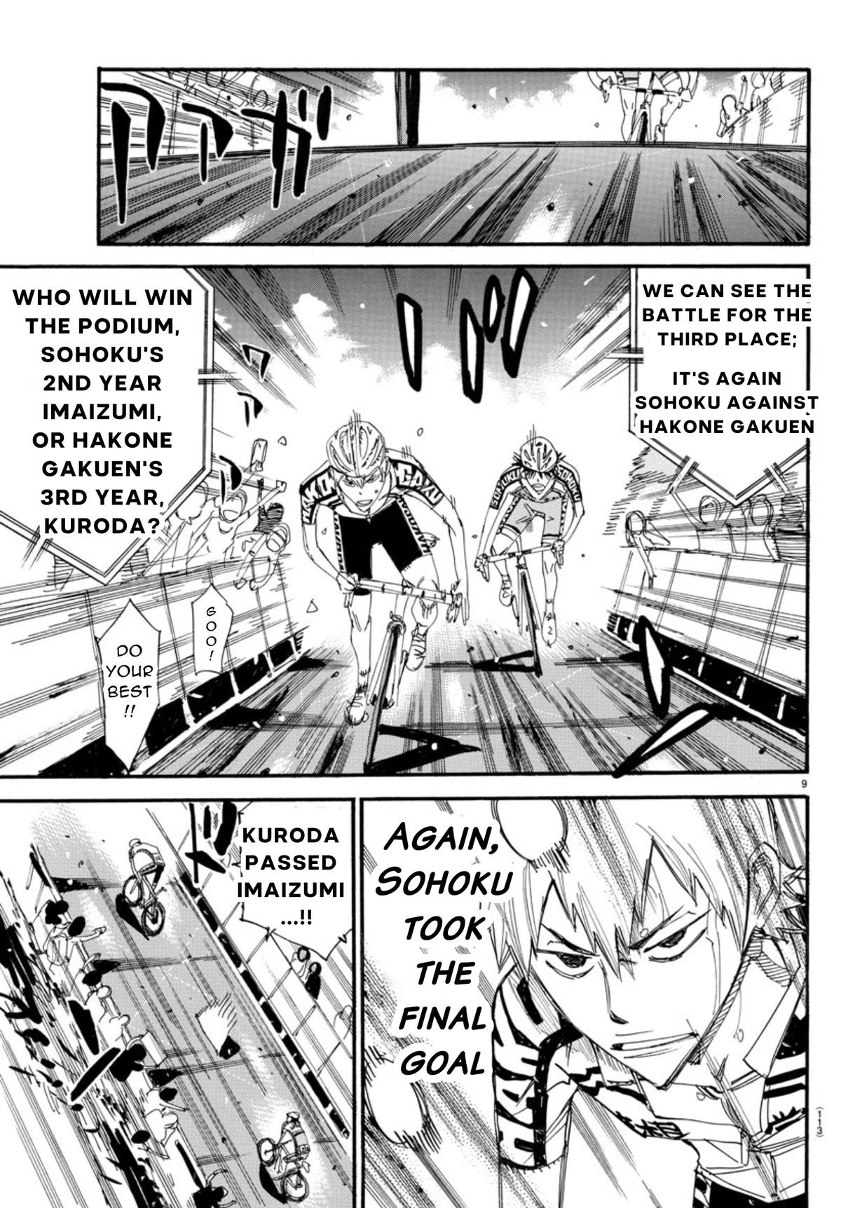 Yowamushi Pedal Chap 542 - Next Chap 543