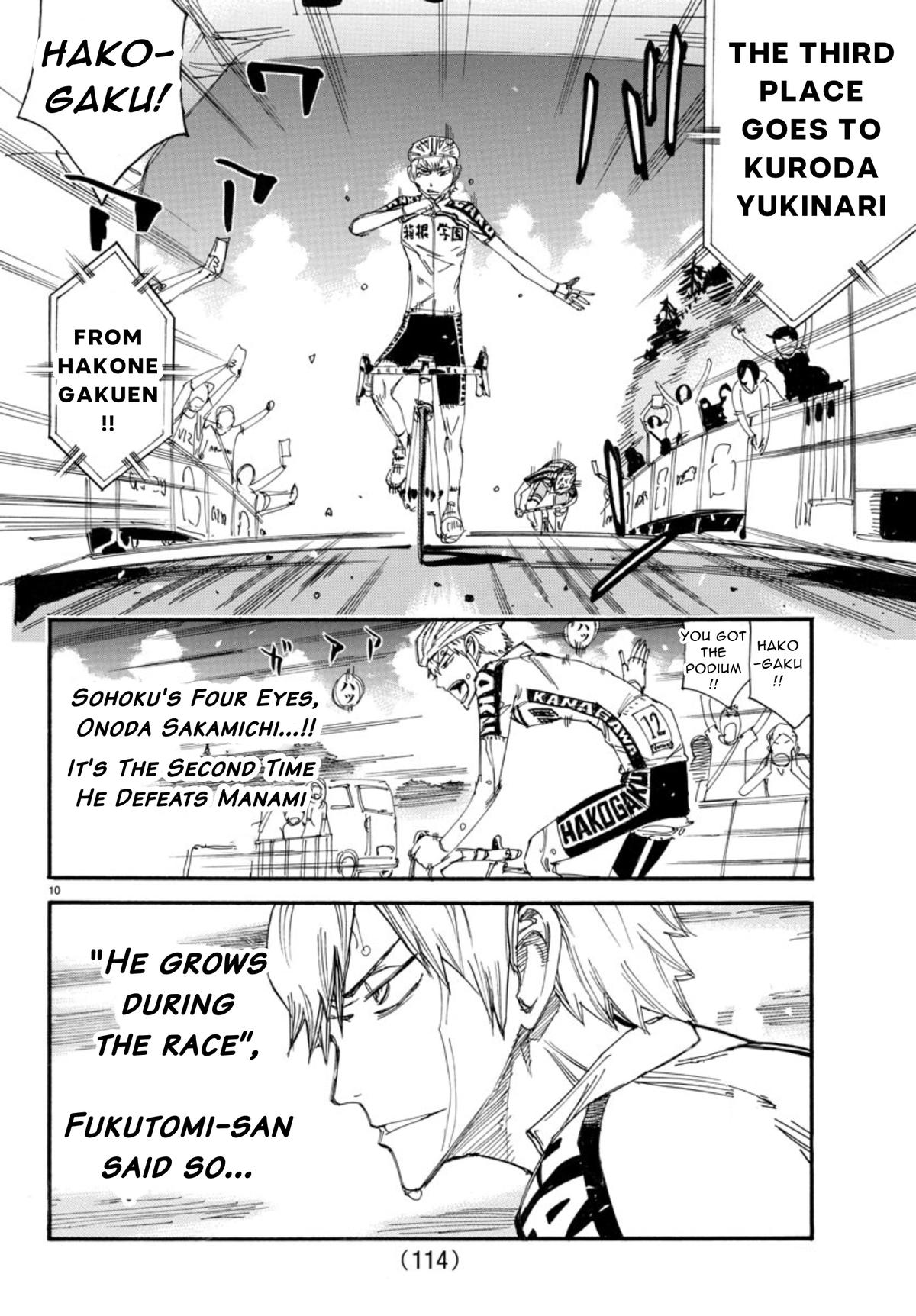 Yowamushi Pedal Chap 542 - Next Chap 543