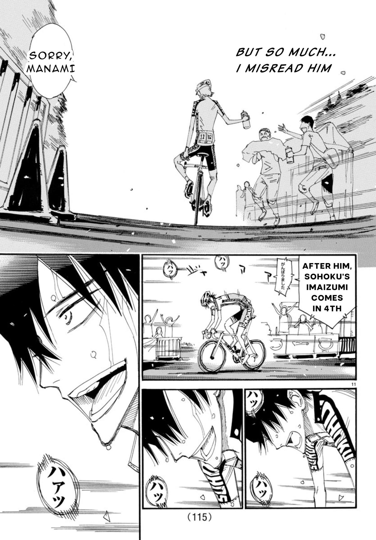 Yowamushi Pedal Chap 542 - Next Chap 543