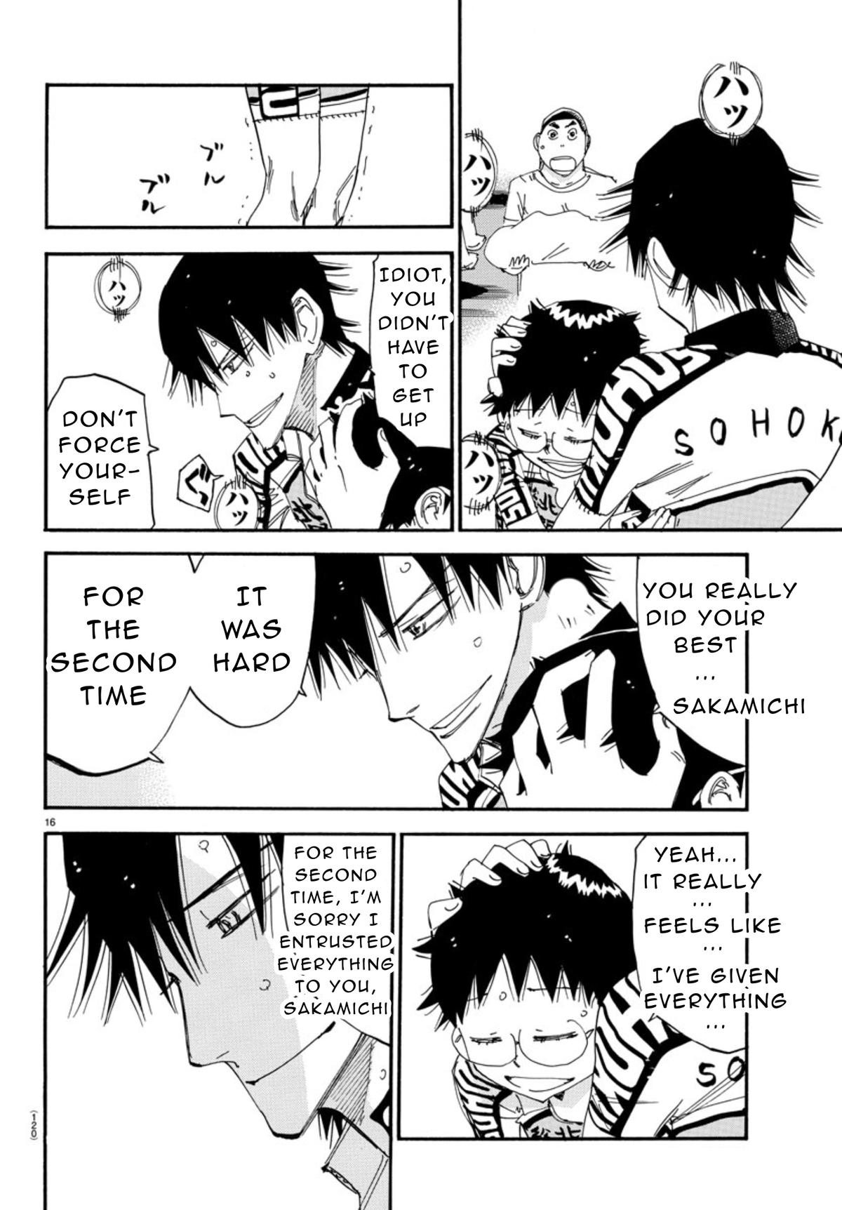 Yowamushi Pedal Chap 542 - Next Chap 543