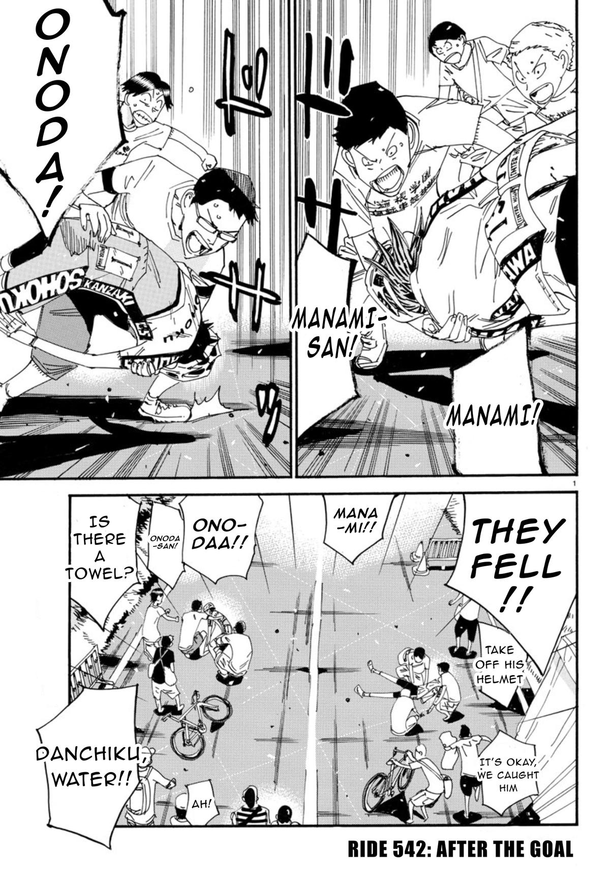 Yowamushi Pedal Chap 542 - Next Chap 543