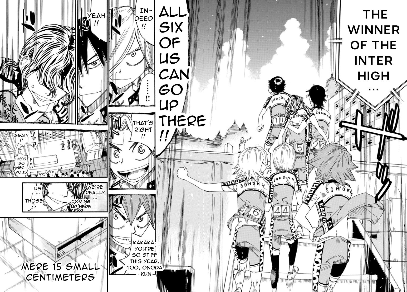 Yowamushi Pedal Chap 543 - Next Chap 544