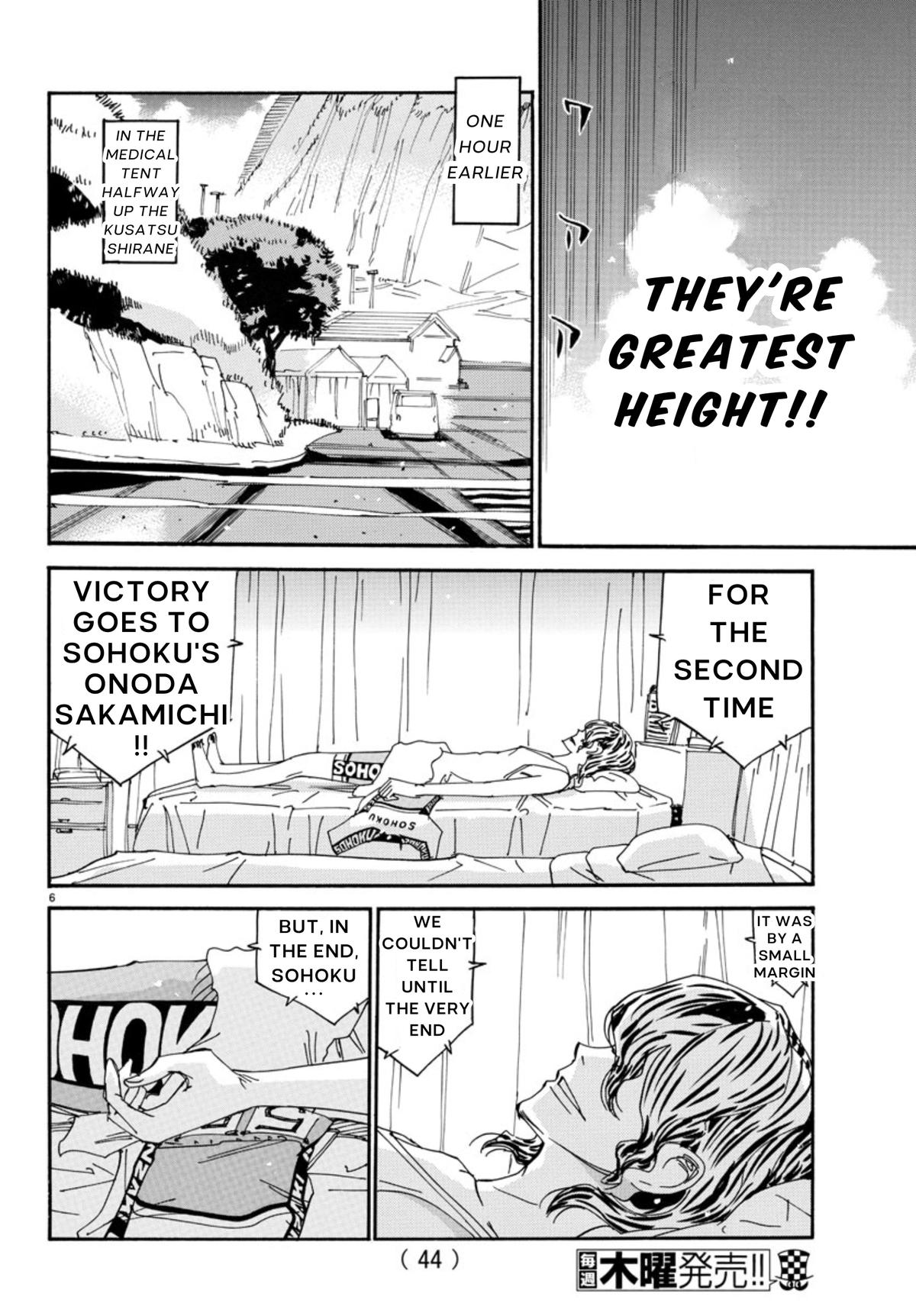 Yowamushi Pedal Chap 543 - Next Chap 544