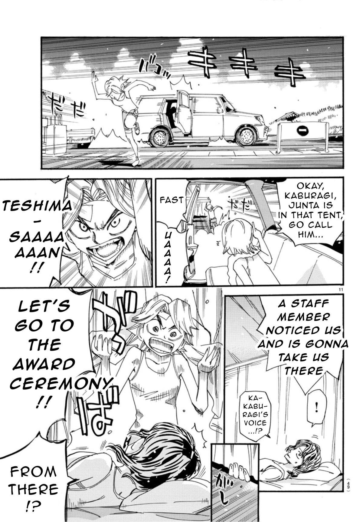 Yowamushi Pedal Chap 543 - Next Chap 544