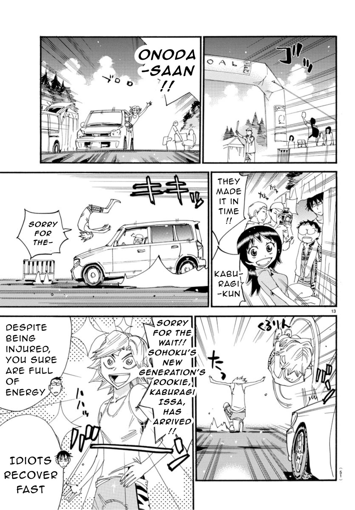 Yowamushi Pedal Chap 543 - Next Chap 544