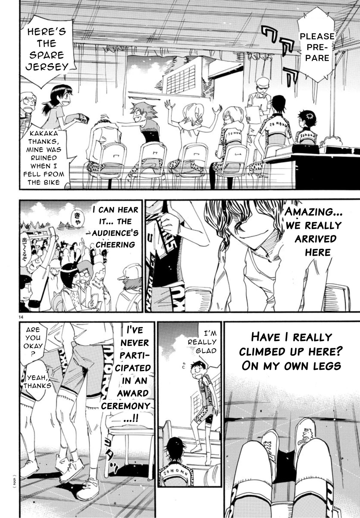 Yowamushi Pedal Chap 543 - Next Chap 544