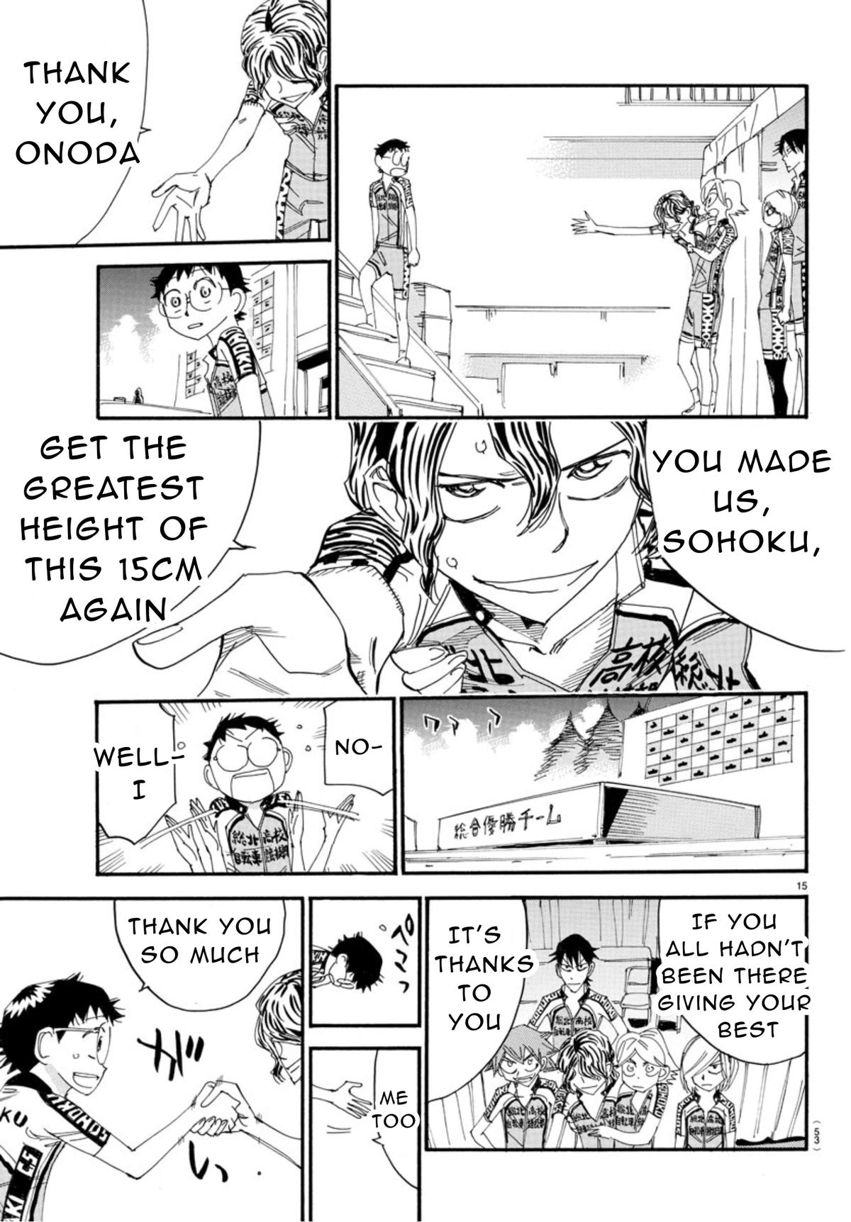 Yowamushi Pedal Chap 543 - Next Chap 544